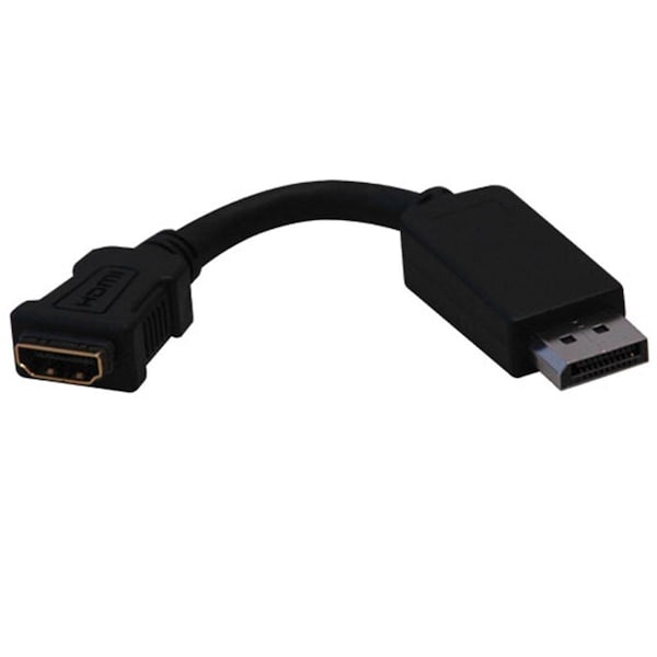 Evolve 6-inch DisplayPort Male to HDMI Female Adapter EV124534 - main